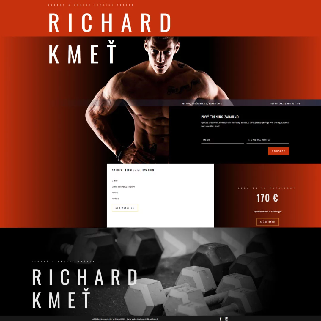 richard kmeť - branding, webdizajn